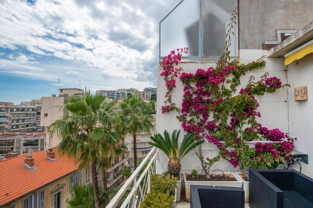 Apartament Fleurs De Nice Furnished Flat Zewnętrze zdjęcie